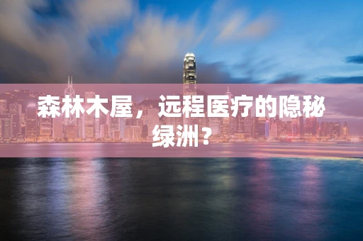 森林木屋，远程医疗的隐秘绿洲？