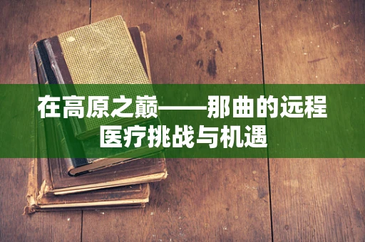 在高原之巅——那曲的远程医疗挑战与机遇