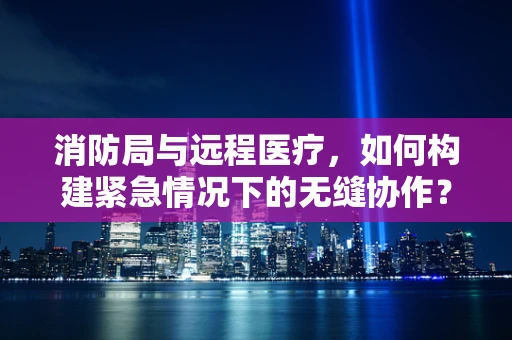 消防局与远程医疗，如何构建紧急情况下的无缝协作？