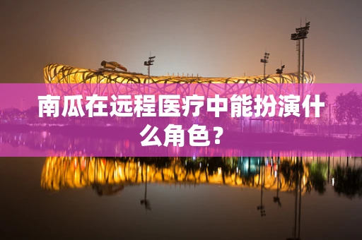南瓜在远程医疗中能扮演什么角色？