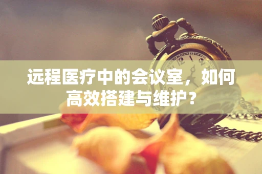 远程医疗中的会议室，如何高效搭建与维护？