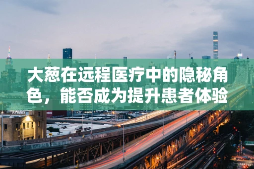 大葱在远程医疗中的隐秘角色，能否成为提升患者体验的秘籍？