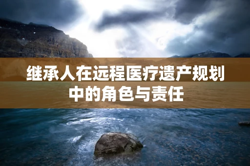 继承人在远程医疗遗产规划中的角色与责任