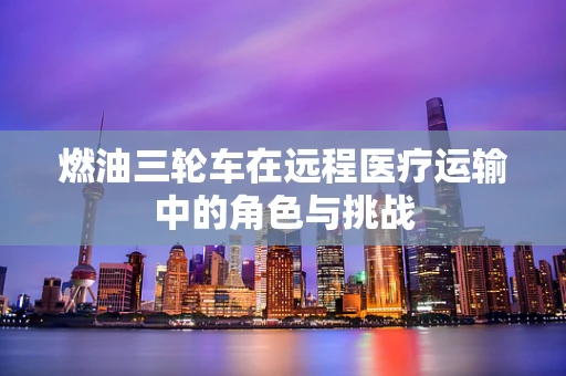 燃油三轮车在远程医疗运输中的角色与挑战