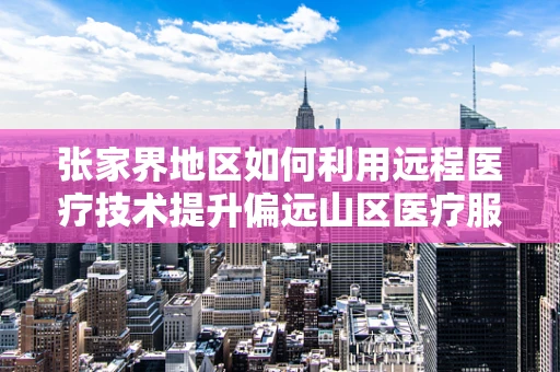 张家界地区如何利用远程医疗技术提升偏远山区医疗服务？