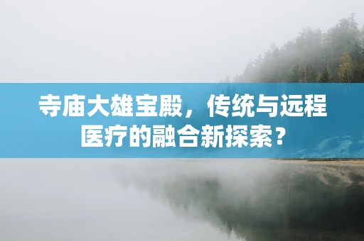 寺庙大雄宝殿，传统与远程医疗的融合新探索？