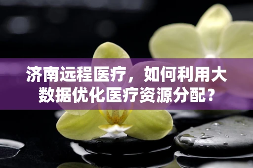 济南远程医疗，如何利用大数据优化医疗资源分配？