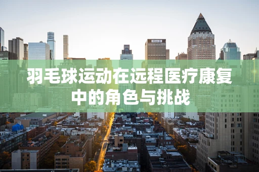 羽毛球运动在远程医疗康复中的角色与挑战