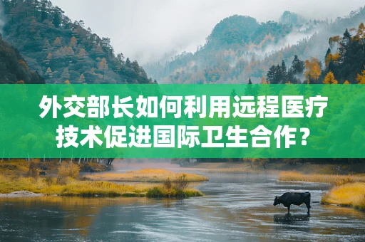 外交部长如何利用远程医疗技术促进国际卫生合作？