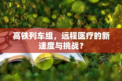 高铁列车组，远程医疗的新速度与挑战？
