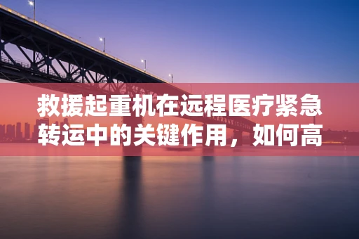 救援起重机在远程医疗紧急转运中的关键作用，如何高效协同以拯救生命？