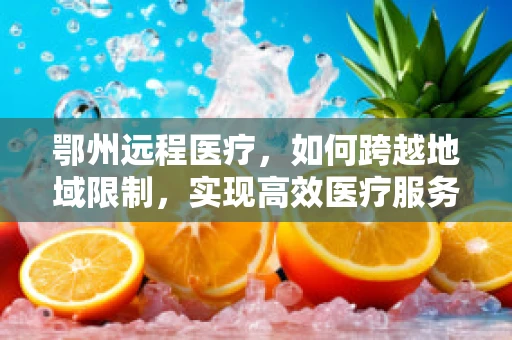 鄂州远程医疗，如何跨越地域限制，实现高效医疗服务？