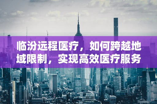 临汾远程医疗，如何跨越地域限制，实现高效医疗服务？