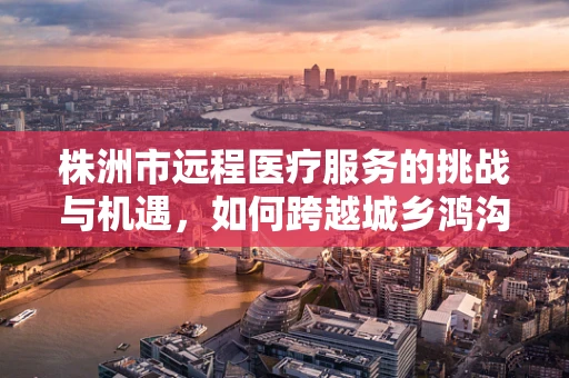 株洲市远程医疗服务的挑战与机遇，如何跨越城乡鸿沟？