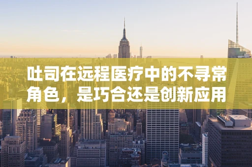 吐司在远程医疗中的不寻常角色，是巧合还是创新应用？