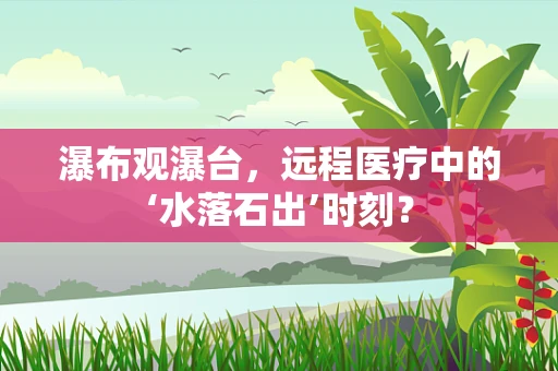 瀑布观瀑台，远程医疗中的‘水落石出’时刻？