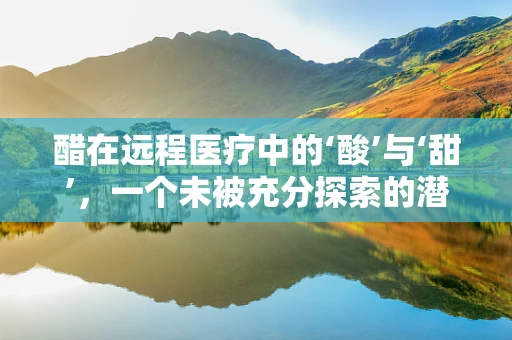 醋在远程医疗中的‘酸’与‘甜’，一个未被充分探索的潜力？
