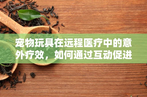 宠物玩具在远程医疗中的意外疗效，如何通过互动促进宠物健康？