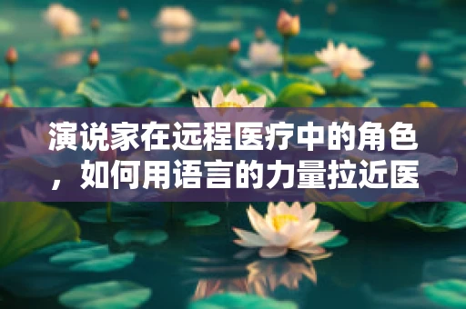 演说家在远程医疗中的角色，如何用语言的力量拉近医患距离？