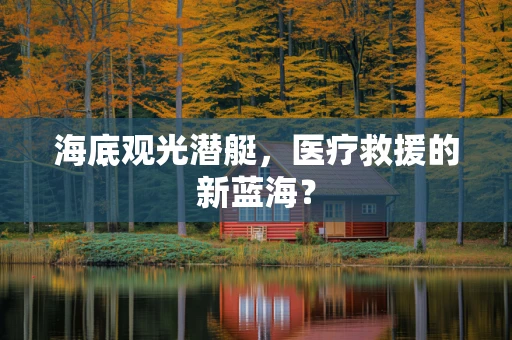 海底观光潜艇，医疗救援的新蓝海？