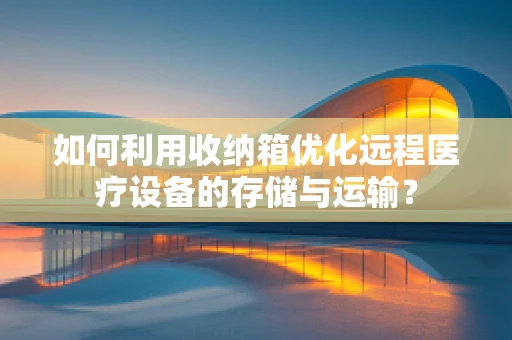 如何利用收纳箱优化远程医疗设备的存储与运输？