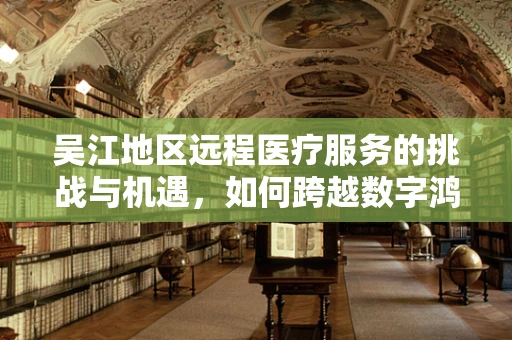吴江地区远程医疗服务的挑战与机遇，如何跨越数字鸿沟？
