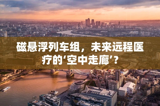 磁悬浮列车组，未来远程医疗的‘空中走廊’？