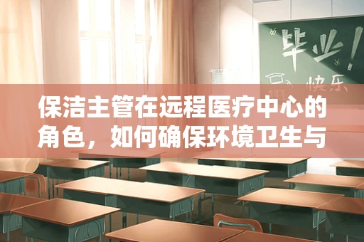 保洁主管在远程医疗中心的角色，如何确保环境卫生与患者安全？
