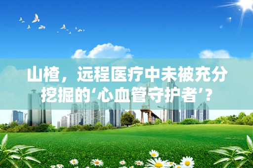 山楂，远程医疗中未被充分挖掘的‘心血管守护者’？