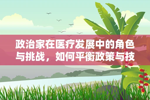 政治家在医疗发展中的角色与挑战，如何平衡政策与技术创新？