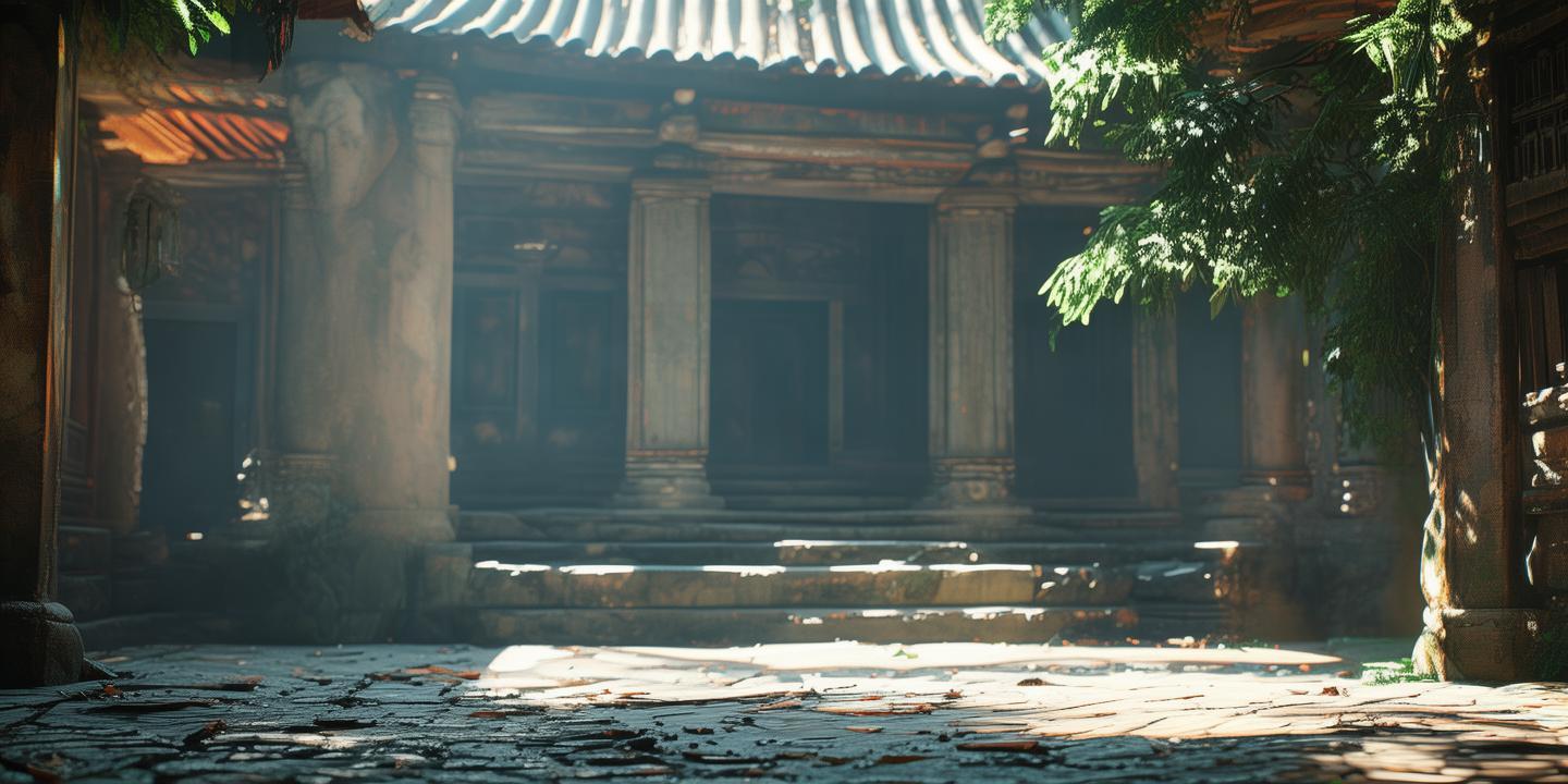 寺庙中的静谧，如何促进心理健康的隐秘角落？